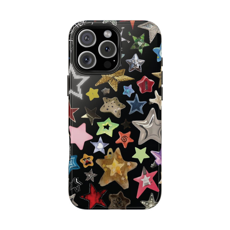 Coquette Star Girl Collage iPhone Case