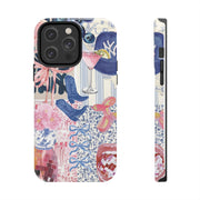 Coquette Collage Tough iPhone Case