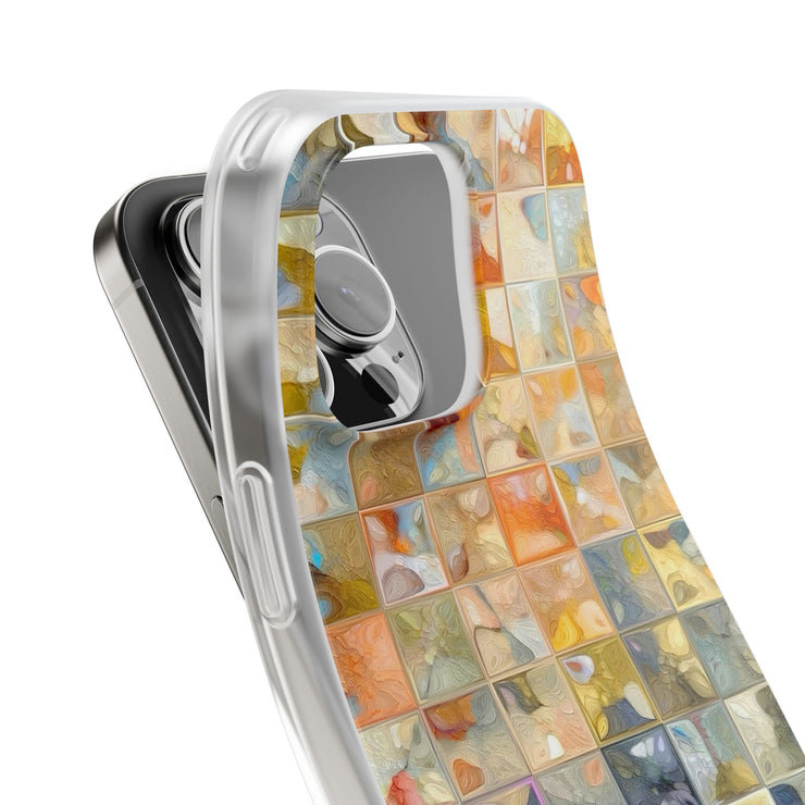 Mosaic Clay Tiles Flexi iPhone Cases