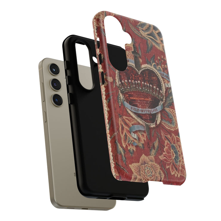 Red Sacred Heart Samsung Cases