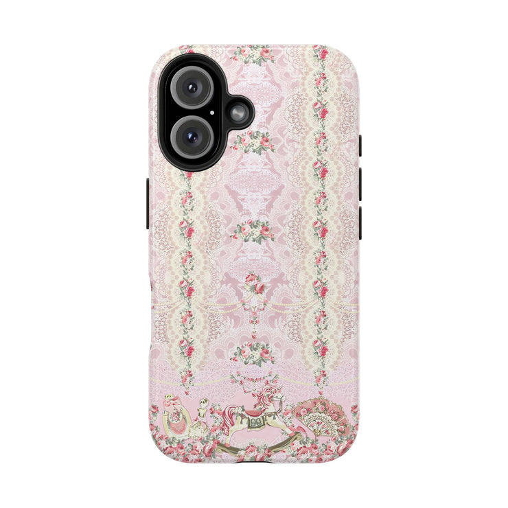 Tiger Lily Florals Collage iPhone Case