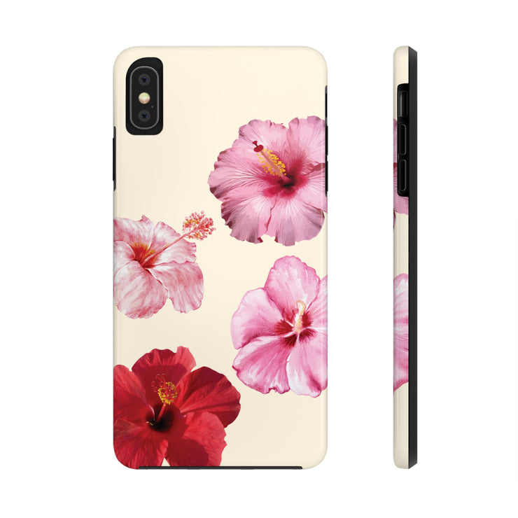 Blushing Florals Tough iPhone Case