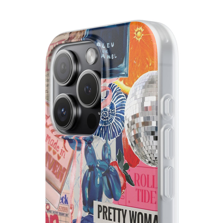 Coquette Collage Flexi iPhone Cases