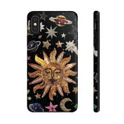 Sun Moon Star Faux Celestial Tough iPhone Case