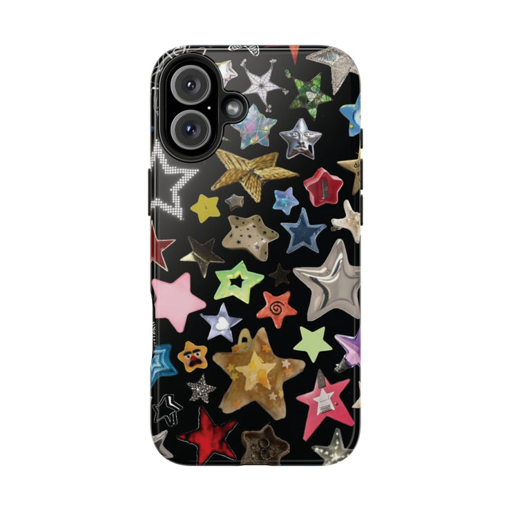 Coquette Star Girl Collage iPhone Case