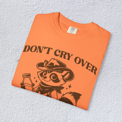 Do not Cry Over Spilt Milk Pal T-Shirt, Mental Health Graphic Tee, Gift for Introverts