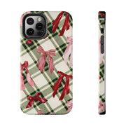 Preppy Aesthetic Valentine Ribbon iPhone Case