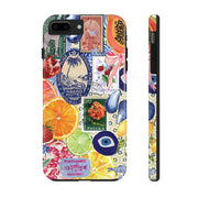 Fruity European Collage Tough iPhone Case