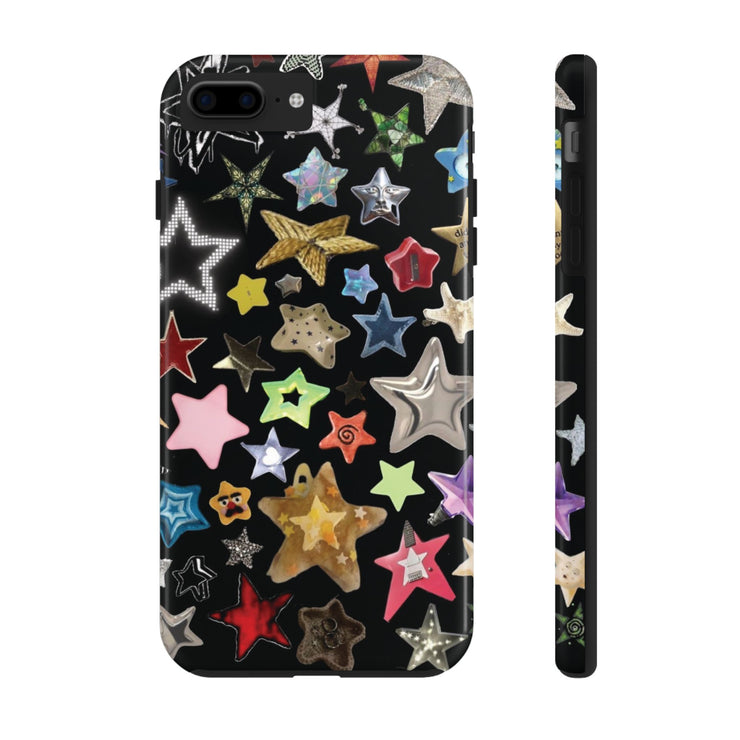 Coquette Star Girl Collage iPhone Case