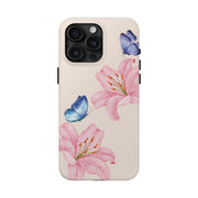 Blushing Tiger Lily Tough iPhone Case