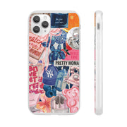 Coquette Collage Flexi iPhone Cases