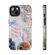 Vintage Coquette Collage Tough iPhone Case