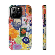 Fruity European Collage Tough iPhone Case