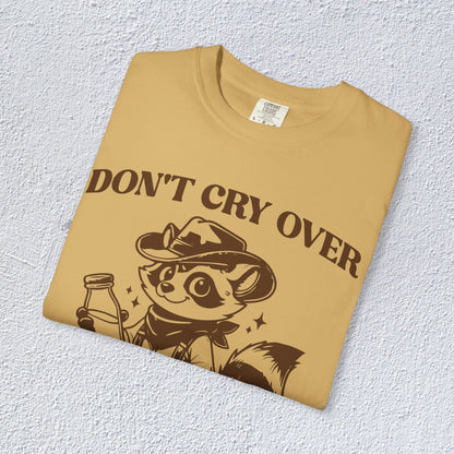 Do not Cry Over Spilt Milk Pal T-Shirt, Mental Health Graphic Tee, Gift for Introverts