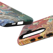 Vintage Mosaic Sun Samsung Cases