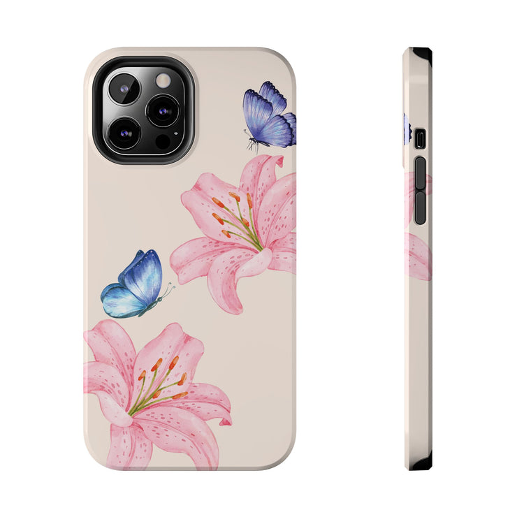 Blushing Tiger Lily Tough iPhone Case