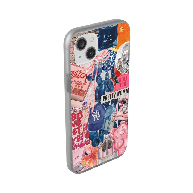 Coquette Collage Flexi iPhone Cases