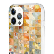 Mosaic Clay Tiles Flexi iPhone Cases