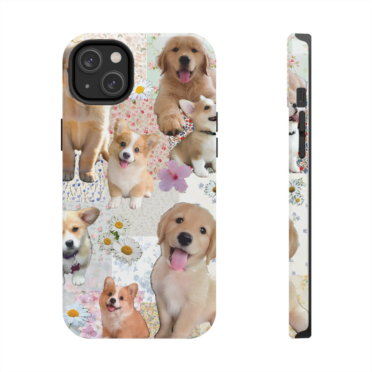 Collage Cute Dogs iPhone Case