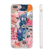 Coquette Collage Flexi iPhone Cases