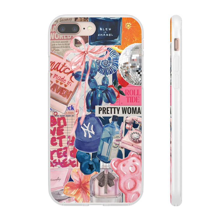 Coquette Collage Flexi iPhone Cases