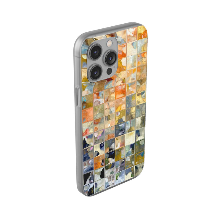 Mosaic Clay Tiles Flexi iPhone Cases