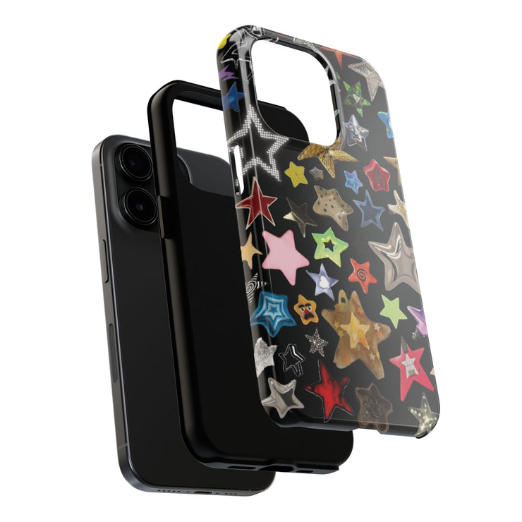 Coquette Star Girl Collage iPhone Case