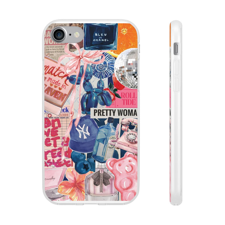 Coquette Collage Flexi iPhone Cases