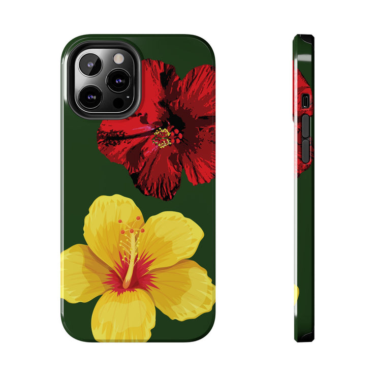 Hibiscus Flowers Tough iPhone Case