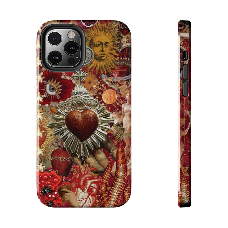 Sacred Heart Collage Tough iPhone Case