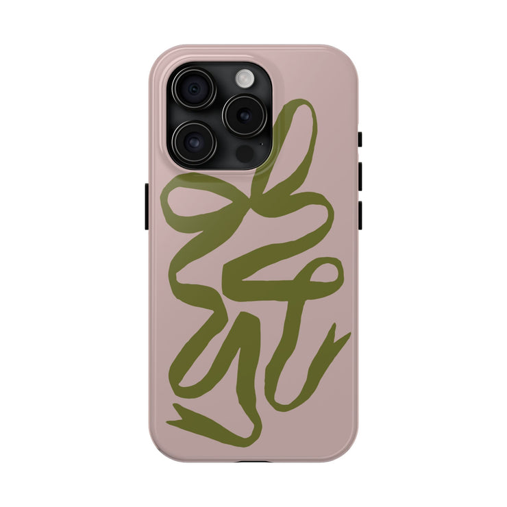 Garden Ribbon Tough iPhone Case