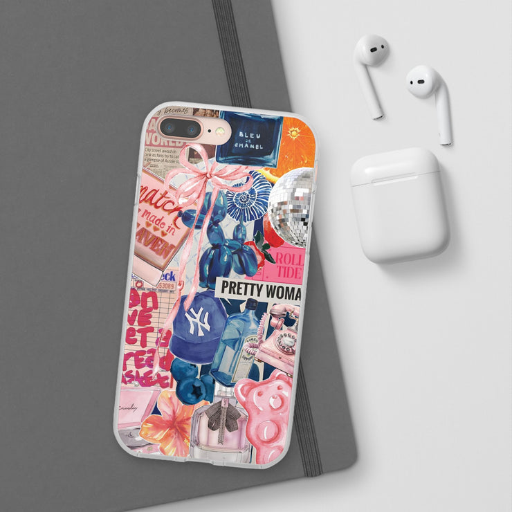 Coquette Collage Flexi iPhone Cases