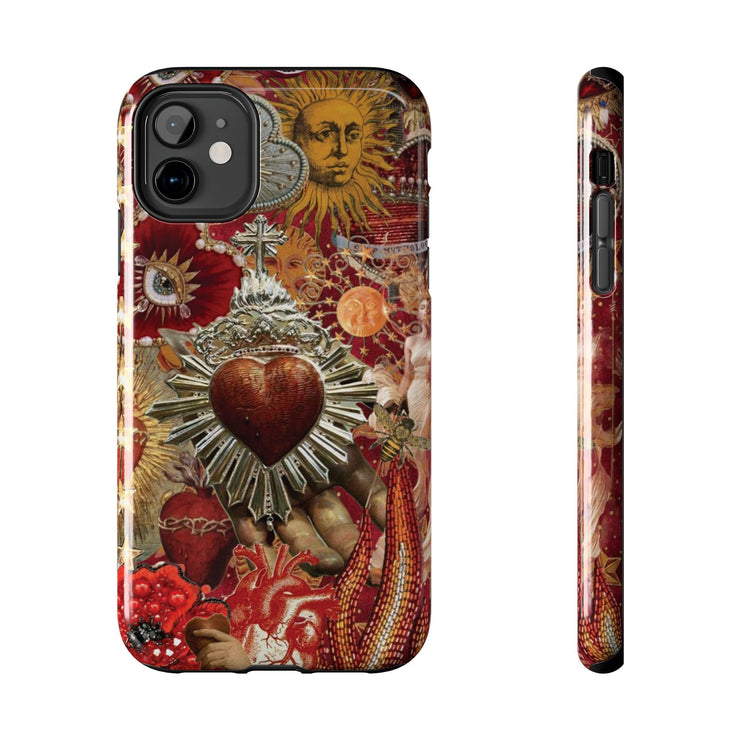 Sacred Heart Collage Tough iPhone Case