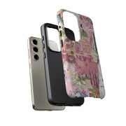 New York Pink Collage Samsung Cases