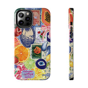 Fruity European Collage Tough iPhone Case