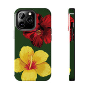 Hibiscus Flowers Tough iPhone Case