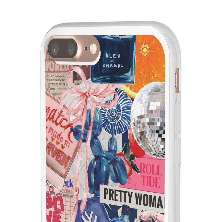 Coquette Collage Flexi iPhone Cases