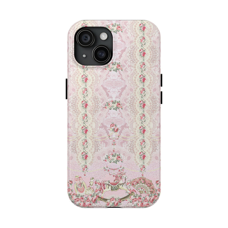 Tiger Lily Florals Collage iPhone Case