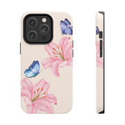 Blushing Tiger Lily Tough iPhone Case