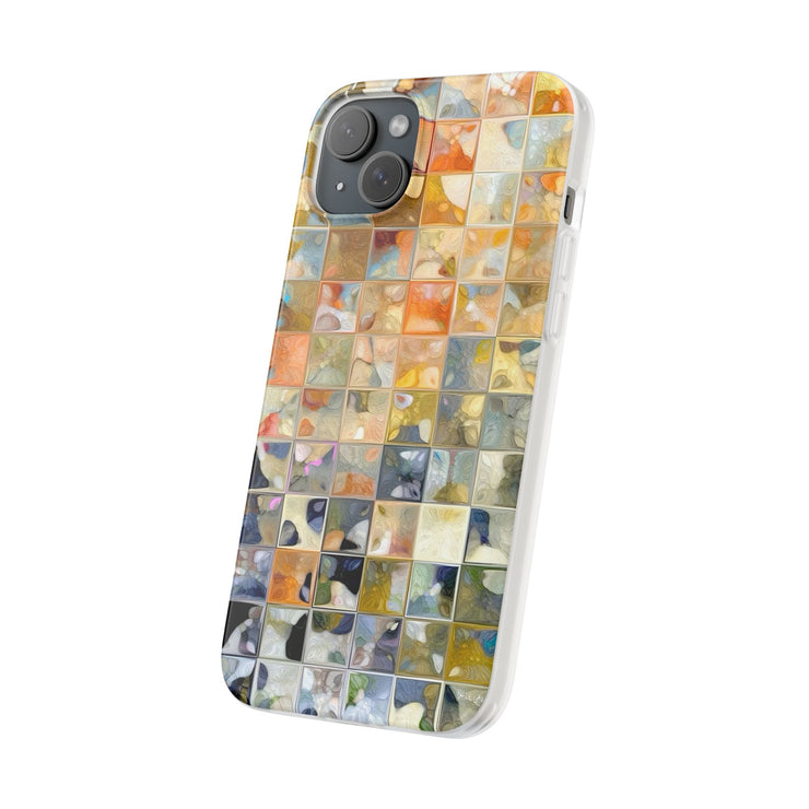 Mosaic Clay Tiles Flexi iPhone Cases