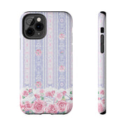 Blushing Florals Roses iPhone Case