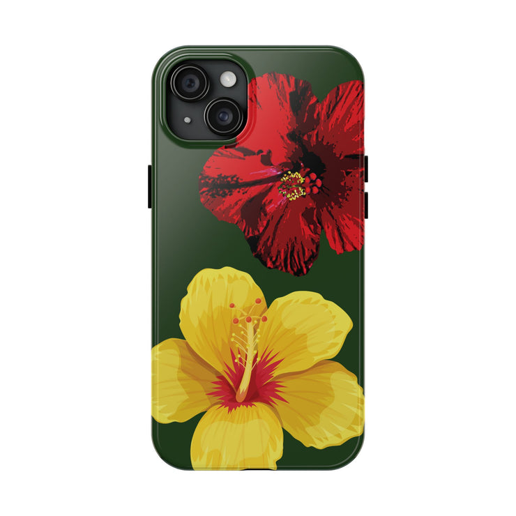 Hibiscus Flowers Tough iPhone Case