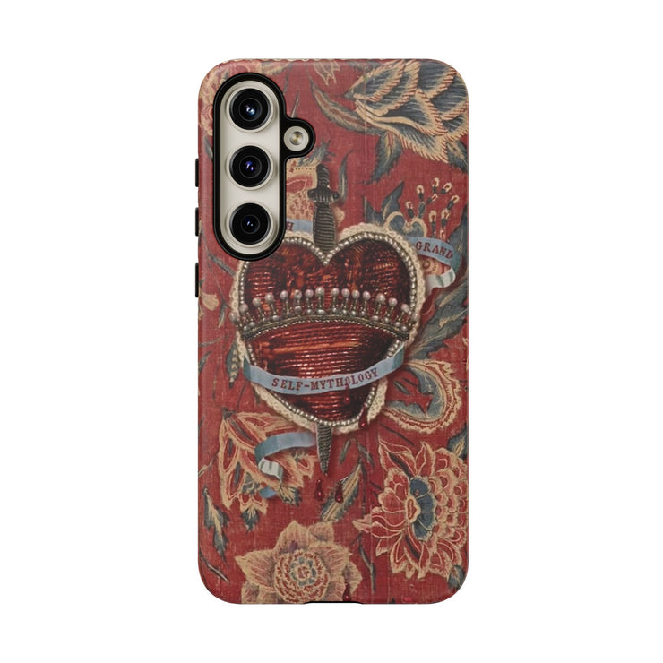 Red Sacred Heart Samsung Cases