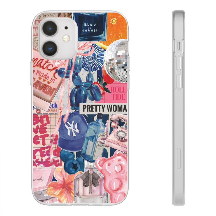 Coquette Collage Flexi iPhone Cases