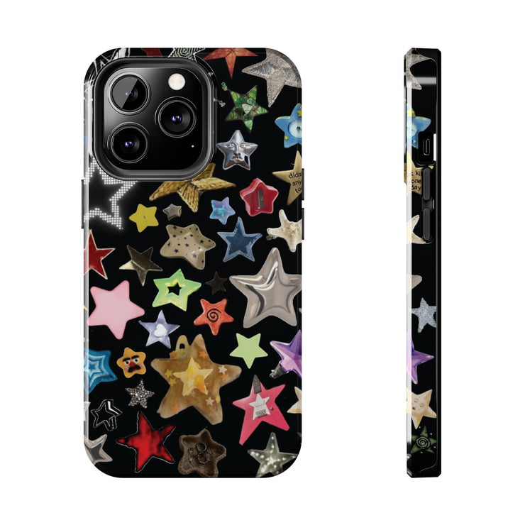 Coquette Star Girl Collage iPhone Case