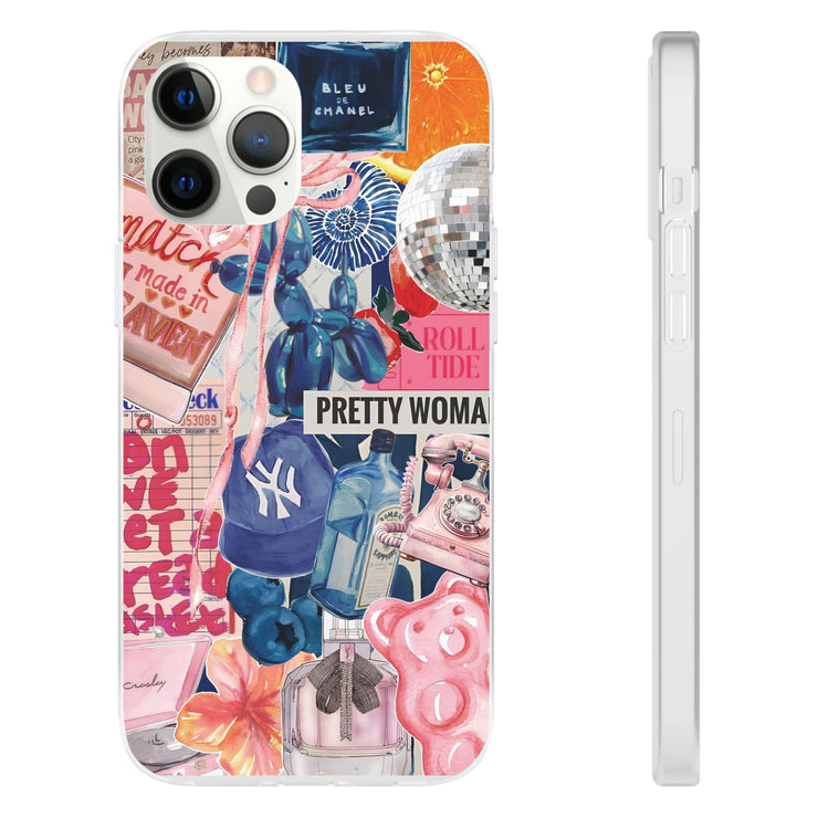 Coquette Collage Flexi iPhone Cases