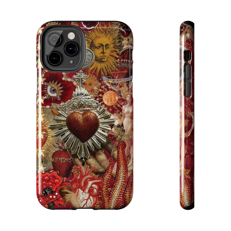 Sacred Heart Collage Tough iPhone Case