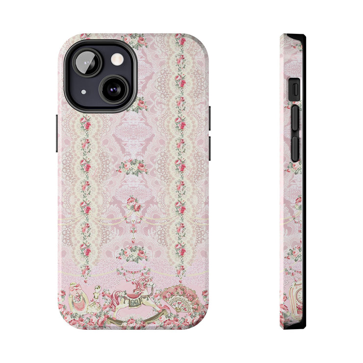 Tiger Lily Florals Collage iPhone Case