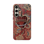 Red Sacred Heart Samsung Cases