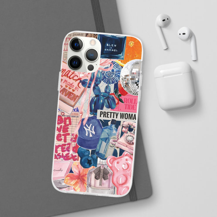 Coquette Collage Flexi iPhone Cases